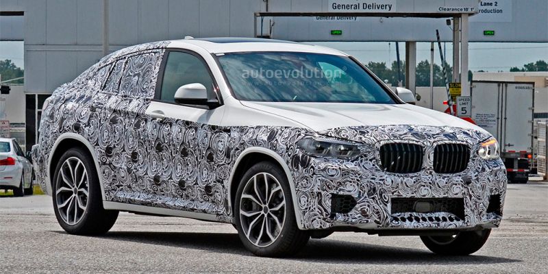  BMW начала испытания «заряженной» версии нового X4 