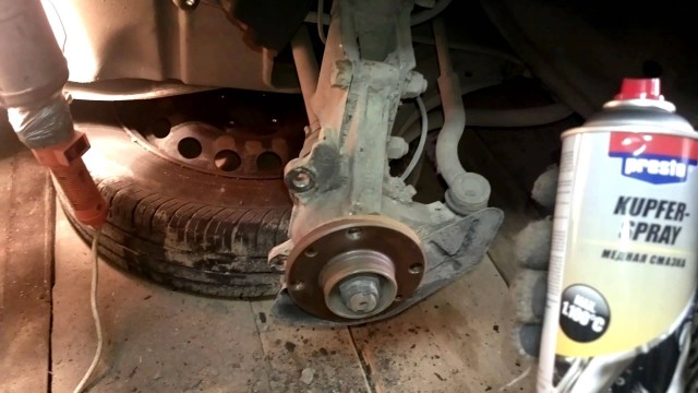 Замена тормозных колодок и тормозных дисков Fiat Doblo