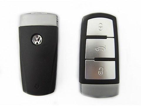 Замена батарейки в ключе Volkswagen Passat B6, B7, B8