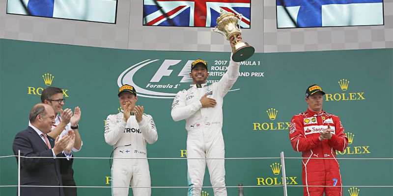 
                                    Льюис Хэмилтон выиграл Гран-при Великобритании Формулы-1
                            