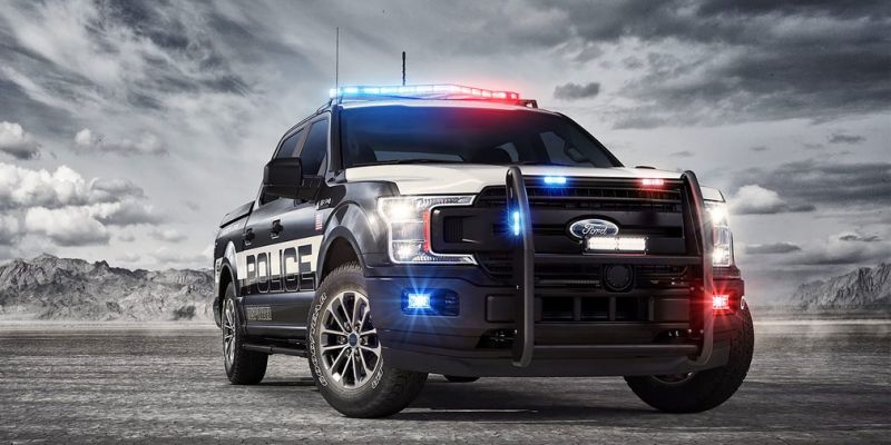 
                                    Пикап Ford F-150 подготовили для службы в полиции
                            
