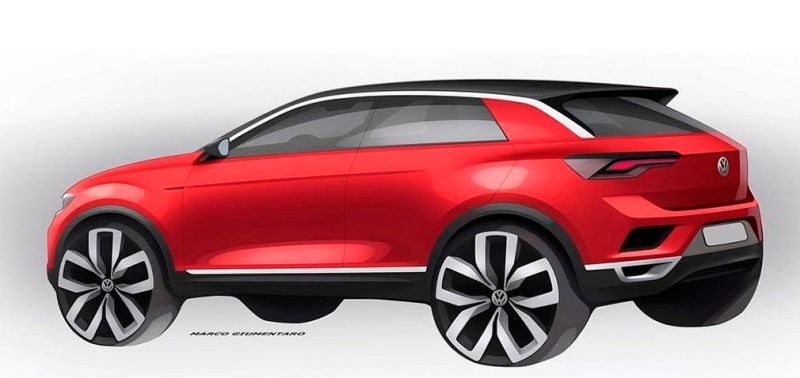 
                                    Volkswagen рассекретил дизайн нового кроссовера до премьеры
                            