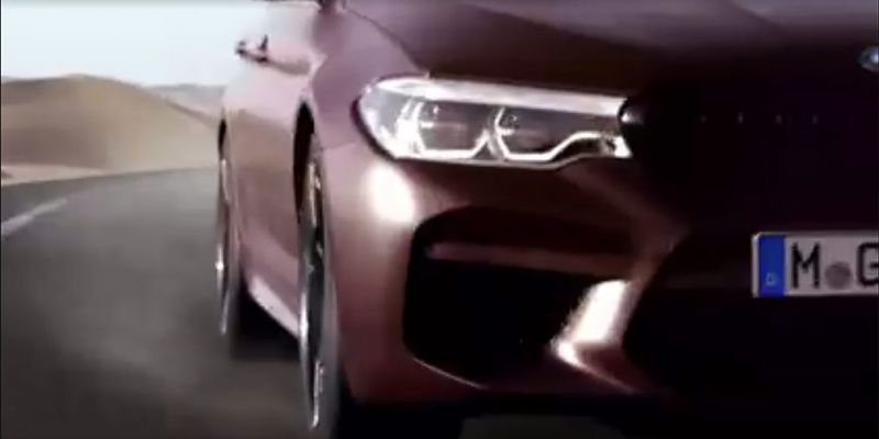 
                                    BMW M5 нового поколения показали на видео
                            