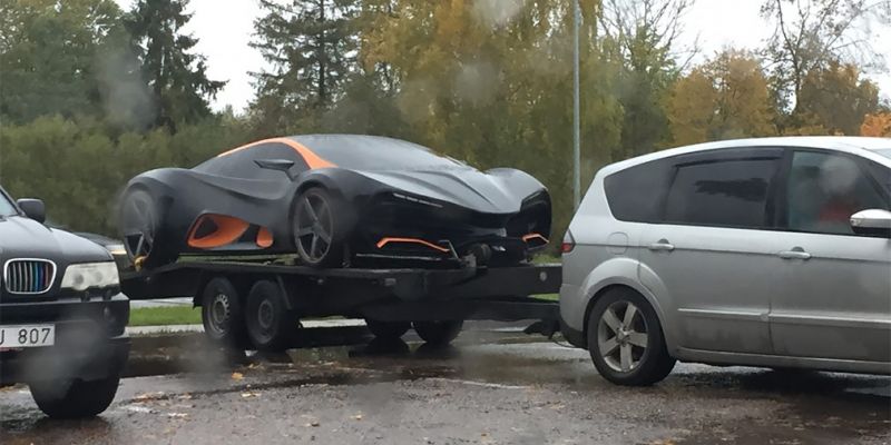 
                                    Первый украинский суперкар Himera Q засняли в Латвии
                            