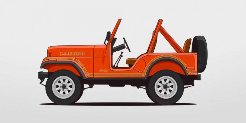 
                                    Восьмидесятилетнюю эволюцию Jeep Wrangler показали в двухминутном видео
                            
