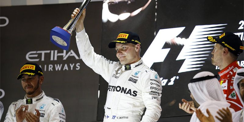 
                                    Валттери Боттас выиграл заключительный этап Формулы-1
                            