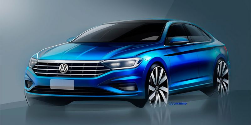 
                                    Volkswagen показал новую Jetta
                            