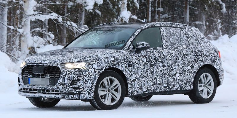 
                                    Audi Q3 нового поколения испытали в зимних условиях
                            