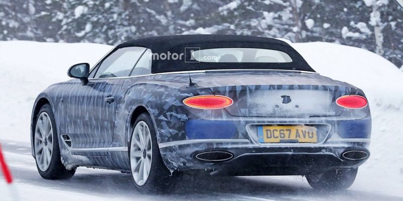 
                                    Кабриолет Bentley Continental GT испытали в зимних условиях
                            