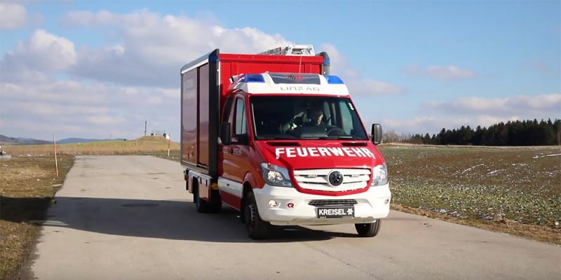 
                                    Австрийцы выпустили электрический пожарный автомобиль
                            