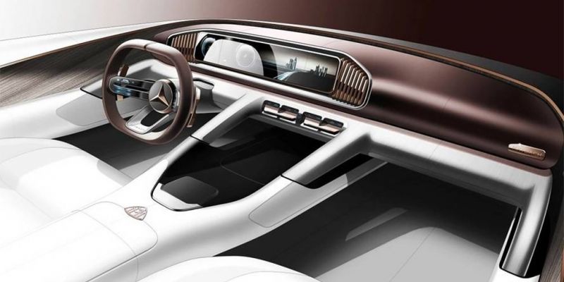 
                                    Mercedes-Maybach показал салон роскошного концепт-кара
                            