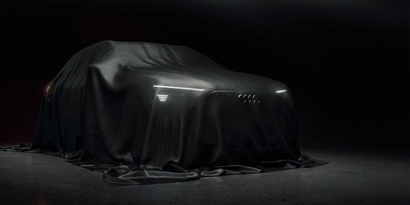 
                                    Audi опубликовала новое изображение первого электрического кроссовера
                            