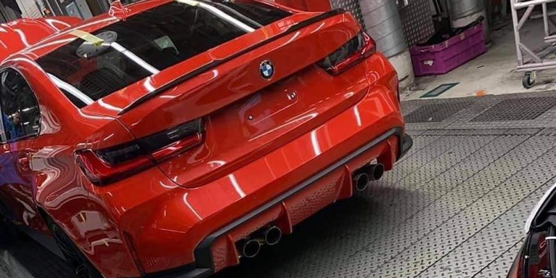 
                                    Появилась первая фотография новой BMW M3
                            