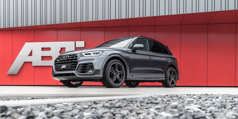 
                                    Audi привезет в Россию кроссовер Q5 со спортивным обвесом ABT
                            