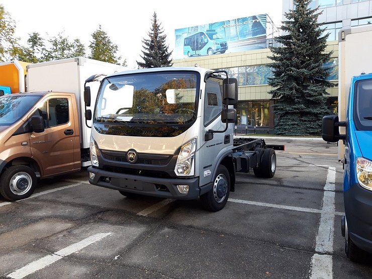 Опубликованы свежие фотографии нового грузовика «Валдай Next»