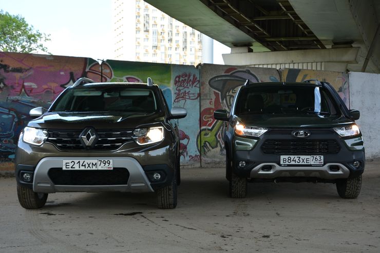 Битва реинкарнаций: сравнительный тест LADA Niva Travel и Renault Duster