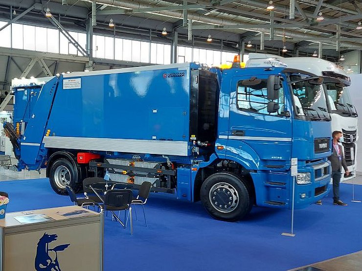 КамАЗ показал новейший грузовик для города «Чистогор»