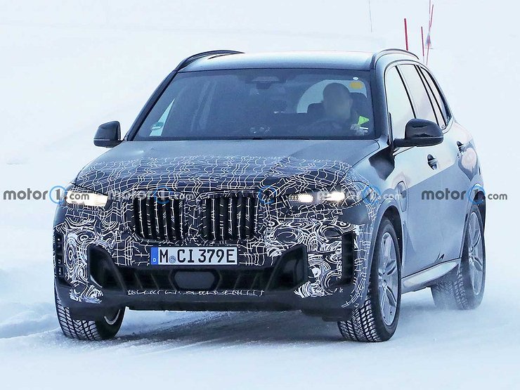 Обновленный BMW X5 замечен на дорожных испытаниях