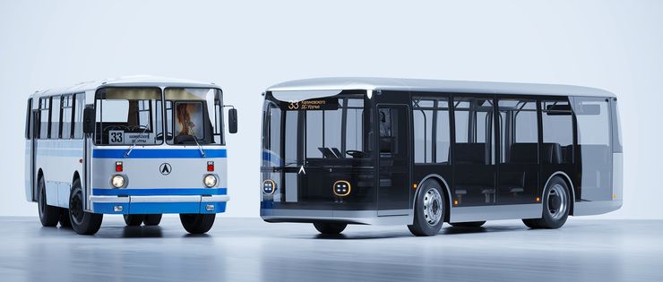 Автобус ЛАЗ-695 предложили возродить «со стеклянным кузовом»