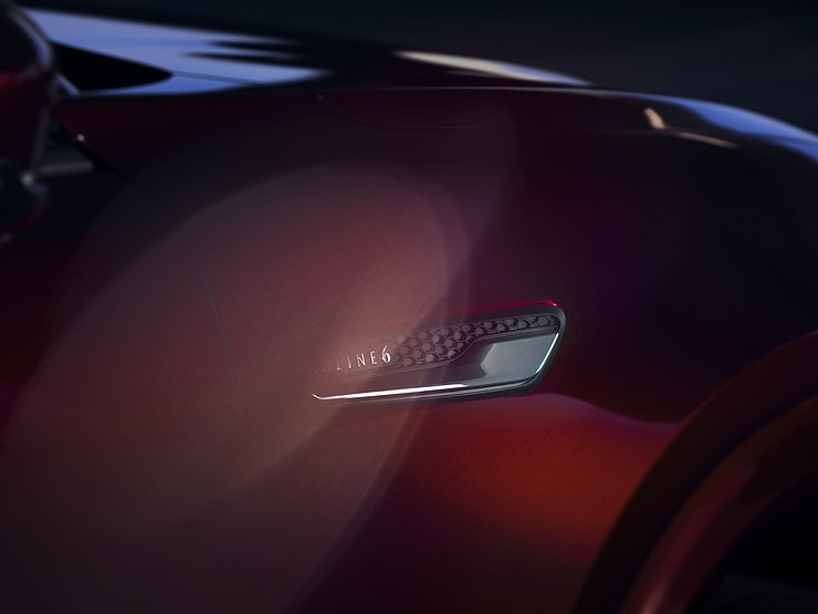 Mazda опубликовала первое изображение новейшего кроссовера CX−90