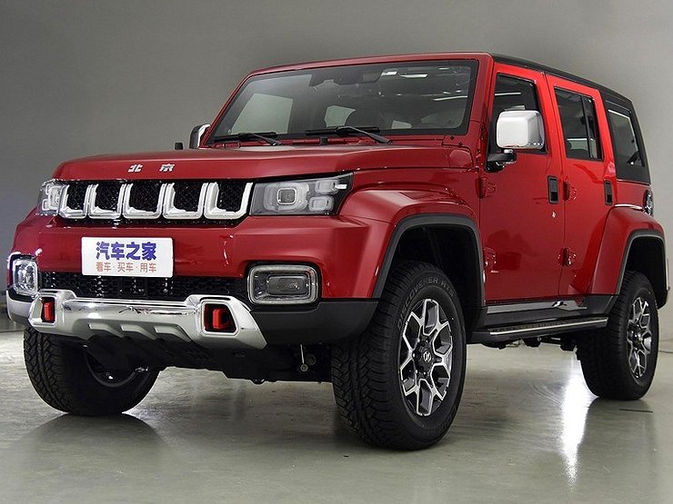 В Россию привезли китайский аналог Jeep Wrangler