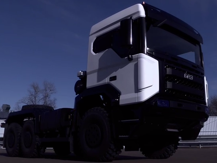 Представлен новый русский грузовик БАЗ