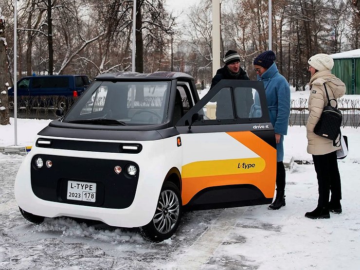 Российский электромобиль L-Type впервые показали публично