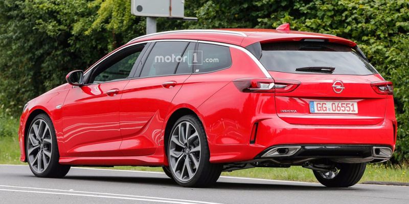  Универсал Opel Insignia GSi нового поколения рассекретили до премьеры 