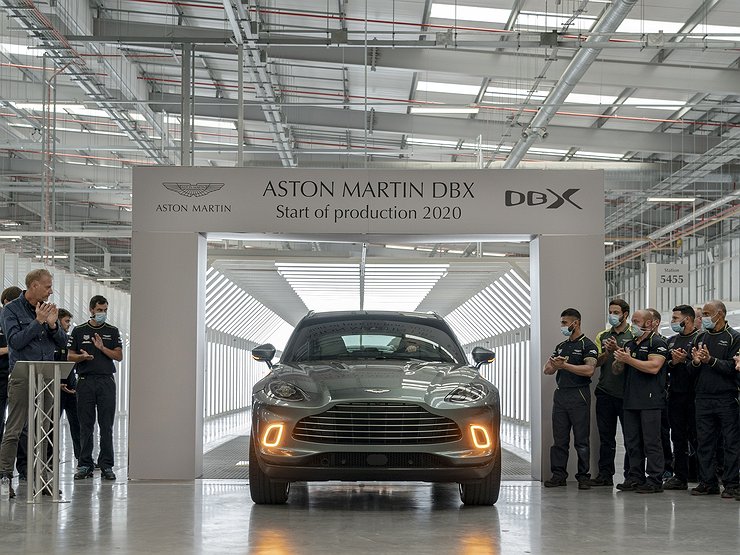 Кроссовер Aston Martin DBX поступил в продажу