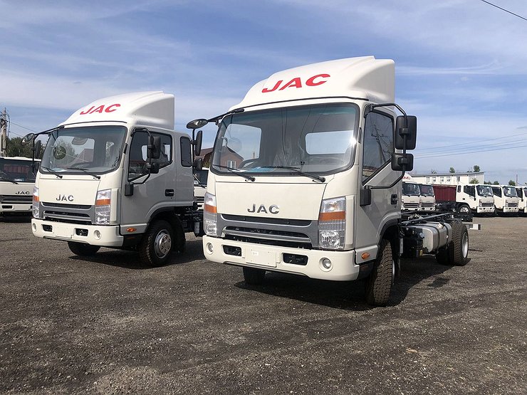 JAC привез в Россию улучшенные грузовики N-серии