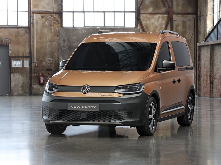 В России появилась внедорожная версия «каблучка» Volkswagen Caddy